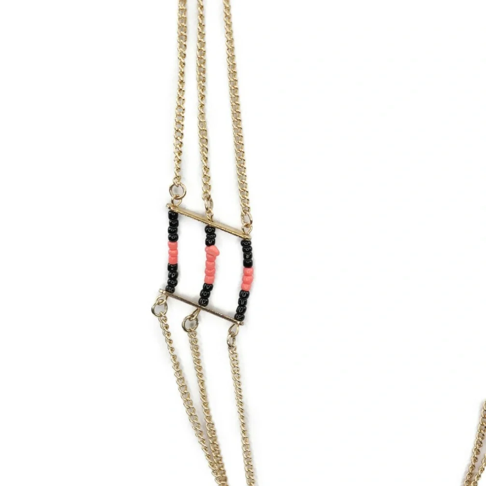 Charter Club‎ Gold-Tone Crystal and Bead Double Lay